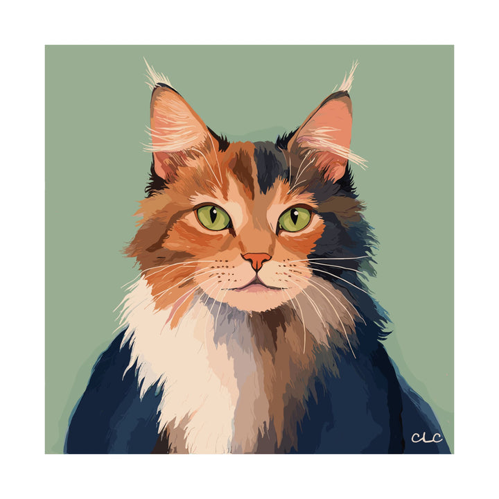 #009 The Majestic Whisker, Limited Edition Print