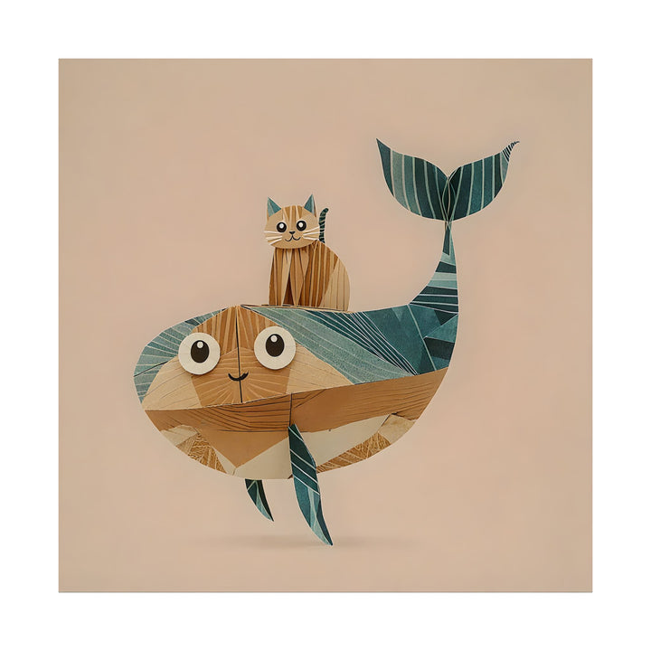 #013 Cat on Whale