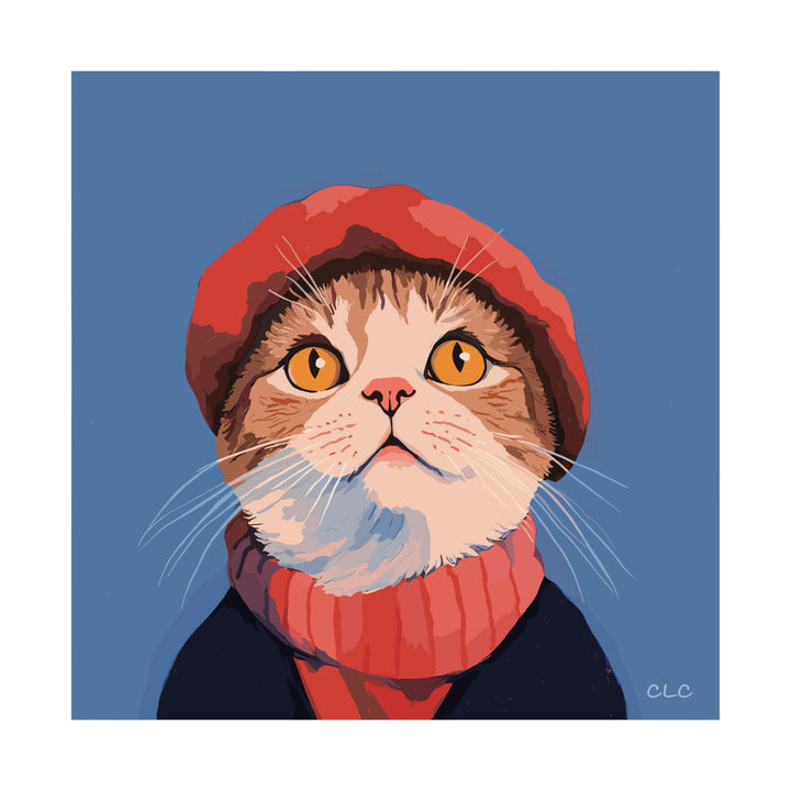 #002 Purr-isian Chic - Limited Edition Print