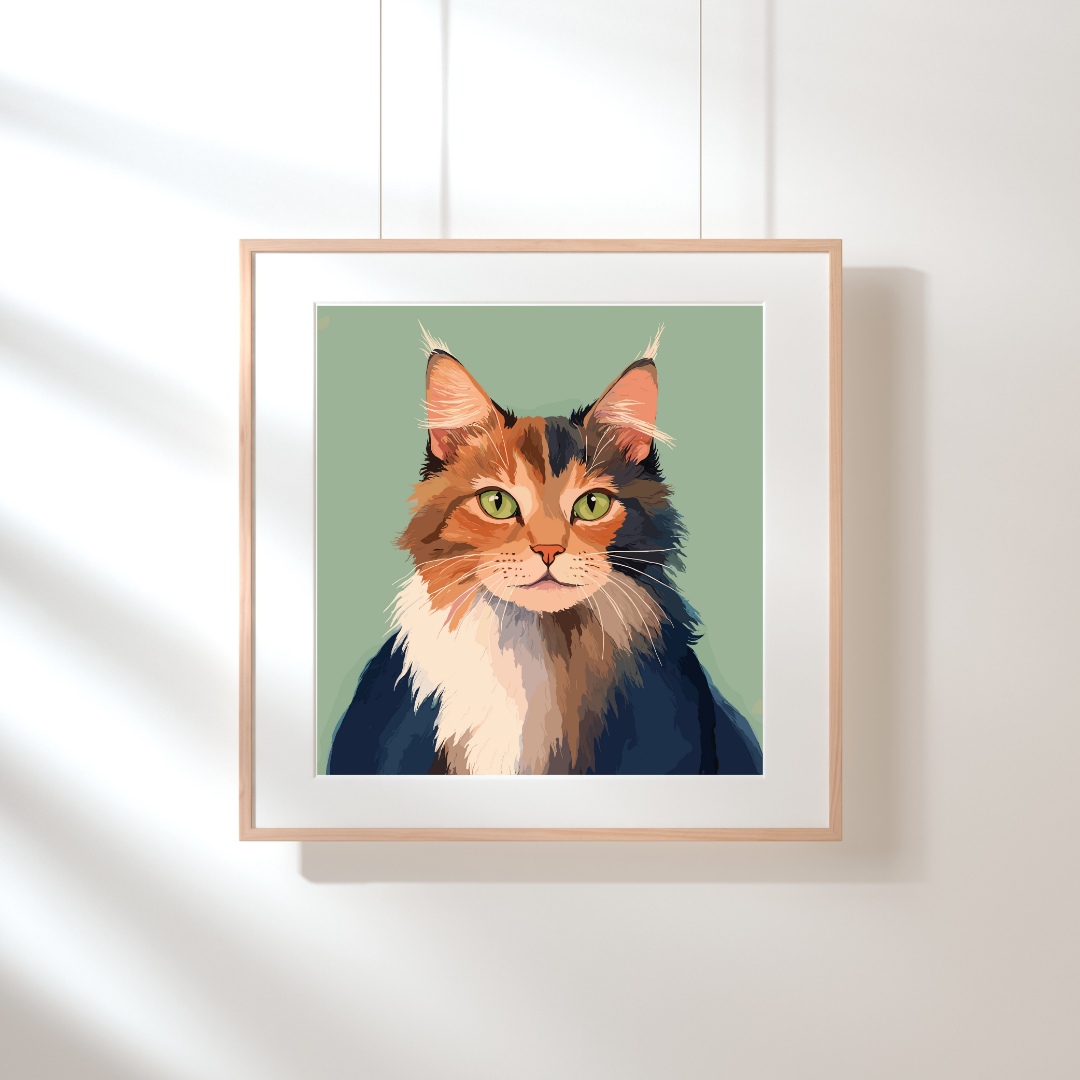 #009 The Majestic Whisker, Limited Edition Print