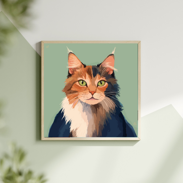 #009 The Majestic Whisker, Limited Edition Print